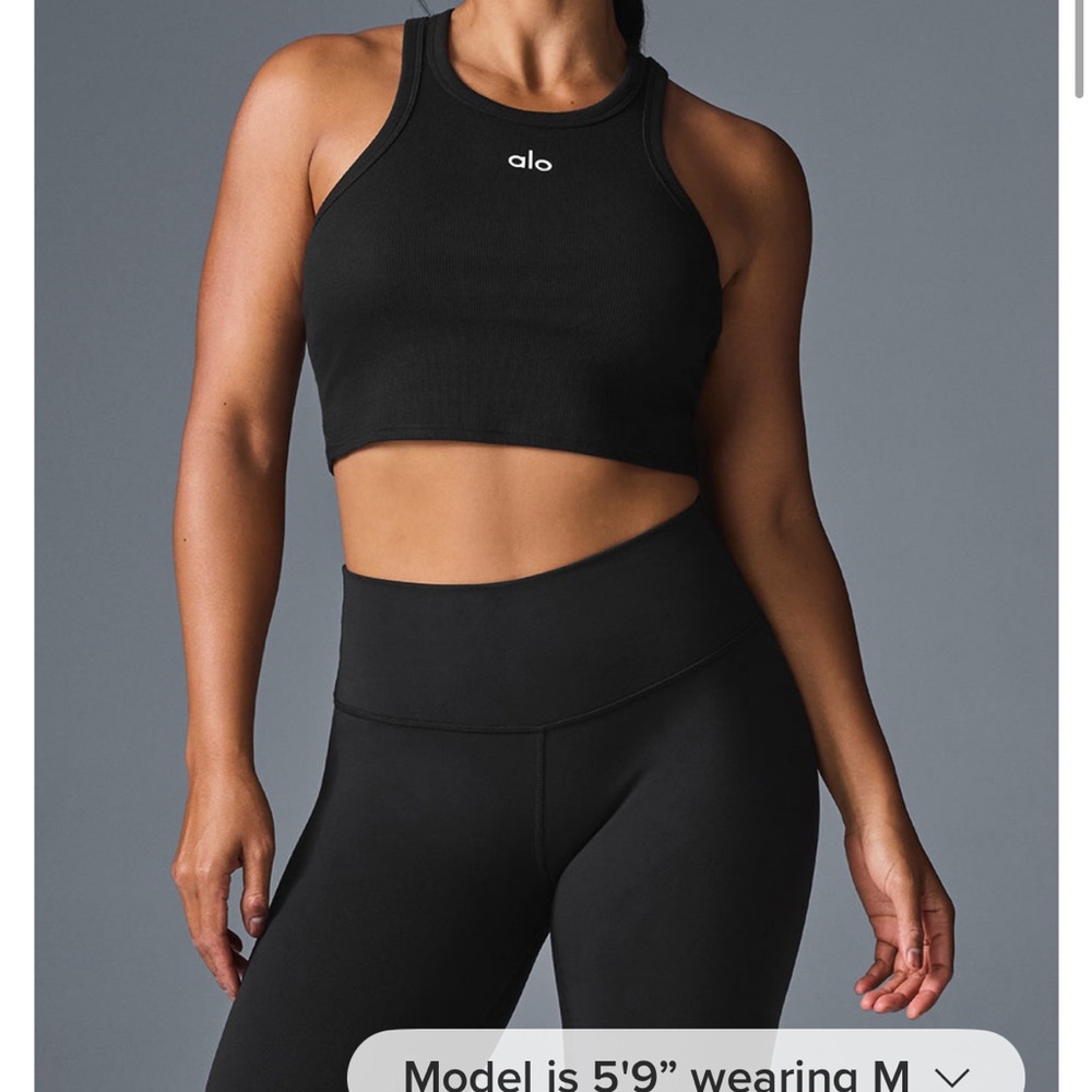 ALO Yoga Black Sports Bra